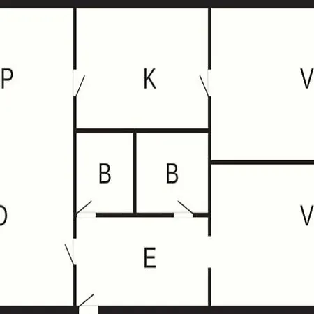 アパート 6 Person In Rudkobing-by Traum